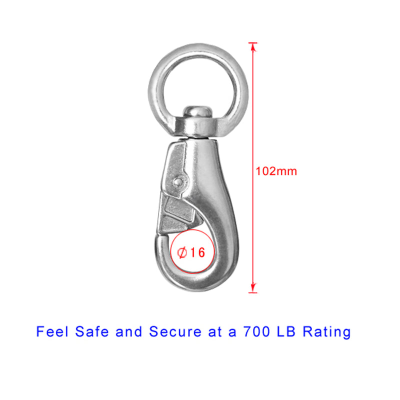 1 Set Strong Durable Hammock Chair Hanging Kit Ceiling Mount Plate Swivel Hook Hardware 500LB