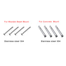 1 Set Strong Durable Hammock Chair Hanging Kit Ceiling Mount Plate Swivel Hook Hardware 500LB