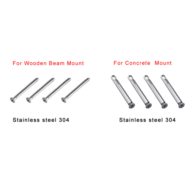 1 Set Strong Durable Hammock Chair Hanging Kit Ceiling Mount Plate Swivel Hook Hardware 500LB