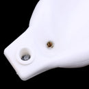 Heavy Duty Anti-UV White PVC Marine Yacht Boat Fender Bumper Dock Shield Protection Deflated 16.5" x 4.33"