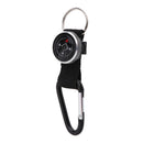 Outdoor Climbing D-Ring Carabiner Spring Snap Clip Hook Compass Key Ring