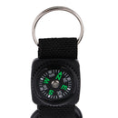 Portable Outdoor Climbing D-Ring Carabiner Hook Compass Key Ring