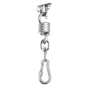 12 Pieces / Set Heavy Duty Hanging Swing Chair Fixing Kit Accessories Spring, Swivel Snap Hook, Mount Plate for Hammock Chair