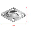 12 Pieces / Set Heavy Duty Hanging Swing Chair Fixing Kit Accessories Spring, Swivel Snap Hook, Mount Plate for Hammock Chair