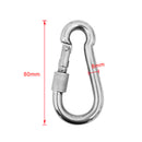 12 Pieces / Set Heavy Duty Hanging Swing Chair Fixing Kit Accessories Spring, Swivel Snap Hook, Mount Plate for Hammock Chair