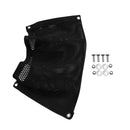 Durable Black Nylon Marine Boat Yacht Kayak Canoe Dinghy Gear Accessories Beer Tackle Box Storage Mesh Bag Side Pouch Organizer 12" x 7"