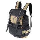 Camo & Black 600D Canvas Laptop Backpack Large Commuter Bag Outdoor Photography SLR Camera Backpack