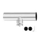Boat Stainless Steel Fishing Rod Holder Clamp On For 19mm-25mm Rail Mount