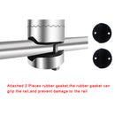 Boat Stainless Steel Fishing Rod Holder Clamp On For 19mm-25mm Rail Mount