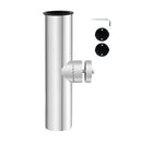 Boat Stainless Steel Fishing Rod Holder Clamp On For 19mm-25mm Rail Mount