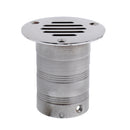 Boat Deck Floor Drain Fitting Grate - 2" Marine 316 Stainless Steel