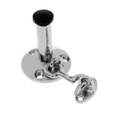 Heavy Duty Stainless Steel Door Stop w/ Hook Holder Marine Boat RV Parts Accessories