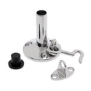 Heavy Duty Stainless Steel Door Stop w/ Hook Holder Marine Boat RV Parts Accessories