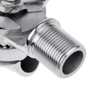 Boats Clamp-on Tube Rail Mount Antenna Base - Marine Grade 316 Stainless Steel