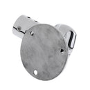 Swivel Adjustable Marine Boat 7/8'' VHF Radio Aerial Antenna Ratchet Deck Base Mount - Heavy Duty Polished 316 Stainless Steel