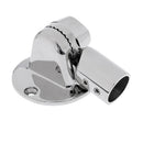 Swivel Adjustable Marine Boat 7/8'' VHF Radio Aerial Antenna Ratchet Deck Base Mount - Heavy Duty Polished 316 Stainless Steel
