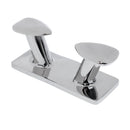 149mm Premium 316 Stainless Steel Double Horn Bollard Cleat for Marine Boat Trailer Mooring