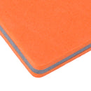 2 Pieces Marine Outboard Floating Keyring Sailing Kayak Fishing Canoeing- Square Shaped Orange