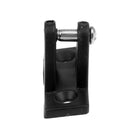 Black Durable Nylon Universal Deck Hinge Angle Side Mount Plate with Bolt