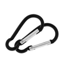 5 Pieces / Pack Carabiner Camp Spring Snap Clip Hook Keychain Keyring for Outdoor Hiking Climbing Travelling