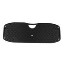 Durable Black Aluminum Transom Plate Outboard Mounting Engine Bracket for Inflatable Boat Rubber Dingy Yacht Fishing 295x105mm