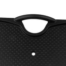 Durable Black Aluminum Transom Plate Outboard Mounting Engine Bracket for Inflatable Boat Rubber Dingy Yacht Fishing 295x105mm