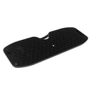 Durable Black Aluminum Transom Plate Outboard Mounting Engine Bracket for Inflatable Boat Rubber Dingy Yacht Fishing 295x105mm