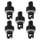 5pcs/set Inflatable Boat Kayak Canoe Air Foot Pump Hose Valve Adapter