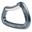 CE Certified - 2 Pieces / Set 24KN Outdoor Mountaineering Rock Tree Climbing D Shape Carabiner Spring Snap Clip Hook, Rappelling Rescue Safety Equipment