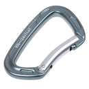 CE Certified - 2 Pieces / Set 24KN Outdoor Mountaineering Rock Tree Climbing D Shape Carabiner Spring Snap Clip Hook, Rappelling Rescue Safety Equipment