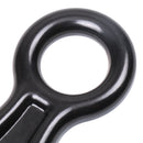 2 Pieces / Set Figure 8 Descender Belay Device Rock Climbing Rappelling Safety Equipment 35KN