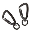 2 Pieces Heavy Duty 360Âº Swivel Rotating Self Auto Locking Carabiner Outdoor Camping Hiking Hanging Keychain Hammock Hook Dog Lead Clip