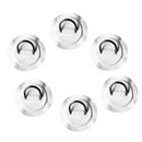 6pcs/set Durable Stainless Steel D-ring Pad/Patch for PVC Inflatable Boat Kayak