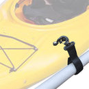 4 Pieces Durable Nylon Kayak Paddle Clips Paddle Holder Paddle Keeper No Drilling (Black)