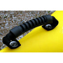 4 Pieces Inflatable Boat Canoe Kayak Side Mount Carry Transport Handle Webbing Hand Fittings Accessories