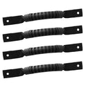 4 Pieces Inflatable Boat Canoe Kayak Side Mount Carry Transport Handle Webbing Hand Fittings Accessories