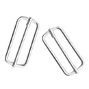 2 Pieces Durable 316 Stainless Steel Scuba Diving Snorkeling Swimming Replacement Pin Style Mask Strap Retainer Holder Slider Accessories