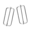 2 Pieces Durable 316 Stainless Steel Scuba Diving Snorkeling Swimming Replacement Pin Style Mask Strap Retainer Holder Slider Accessories