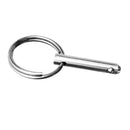 Boat Bimini Top Deck Hinge Quick Release Pin 1/4" with Spring Loaded Ball - Marine 316 Stainless Steel