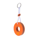 Marine Outboard Swimming Beach Floating Key Ring Key Float Sailing Kayak Fishing Accessories- Buoy Shape Orange