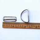 Scuba Diving Snorkeling 316 Stainless Steel D Ring Weight Belt Keeper For 2" Webbing