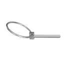 4pcs 4mmx49mm Farm Tractor Trailer Digger Lynch Pin Hitch Steel Trailer Pins Stainless Steel