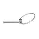 4pcs 4mmx49mm Farm Tractor Trailer Digger Lynch Pin Hitch Steel Trailer Pins Stainless Steel