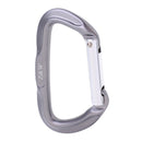 24KN Ultra-light Straight Gate D-shaped Carabiner Non Locking Outdoor Rock Climbing Rescue Rappelling