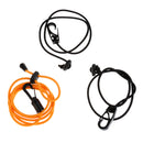 Universal Single Kayak Canoe Sun Shade Awning Canopy DIY Set - Orange