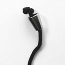 6 Pieces / Set Conical Bell Stopper Cord Ends Lock Stopper Metal Toggle Clip for Paracord Clothes - Silver