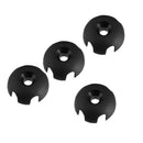 4 Pieces Plastic Deck Line Guide Slotted Round Out Fitting Replacement Kits For Kayak Canoe Sailing Rigging