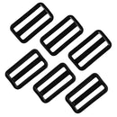 6 Pieces Scuba Diving Dive Plastic Weight Belt Slide Keeper Standard 2" Webbing Retainer Stopper Water Sports Accessories