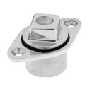 Marine Boat Hull Transom Garboard Drain Plug Bung with O Ring Seal for 7/8'' Screw Hole
