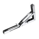 Heavy Duty Polished 304 stainless steel Folding Bench Shelf Table Worktop Support Wall Mount Bracket Marine Boat RV Parts 250kg